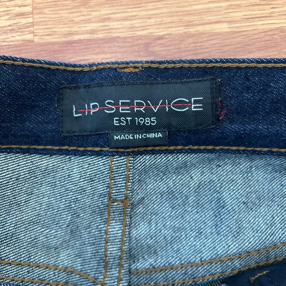 Men’s Lip Service Greaser Blue Jeans 34x36 VGUC - Picture 8 of 15